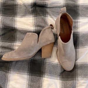 Grey Suede Jeffrey Campbell Ankle Booties
